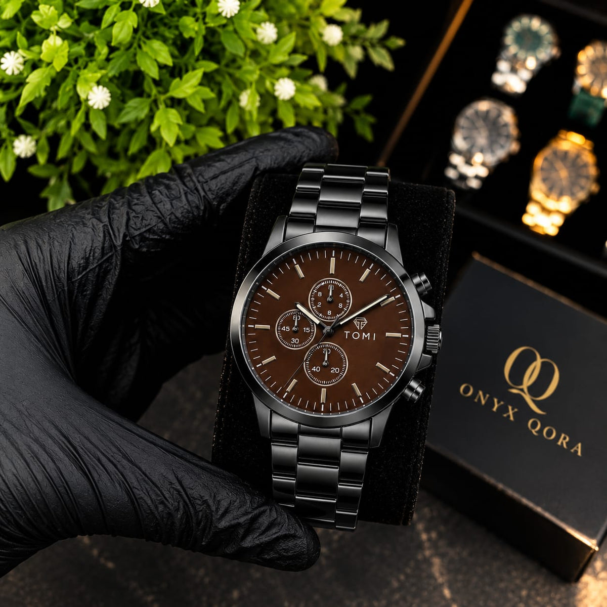 TOMI Steel Watch