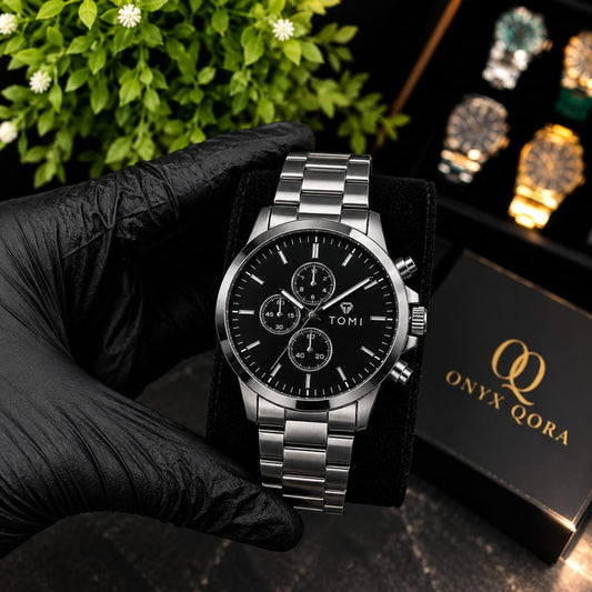 TOMI Steel Watch