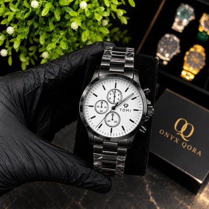 TOMI Steel Watch